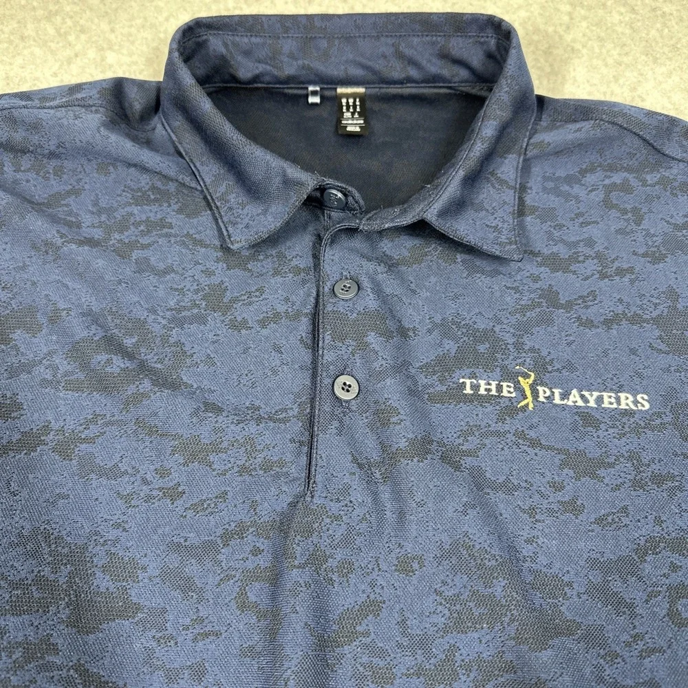 Adidas Men's The Players Championship Golf Polo Size XL Textured Vented